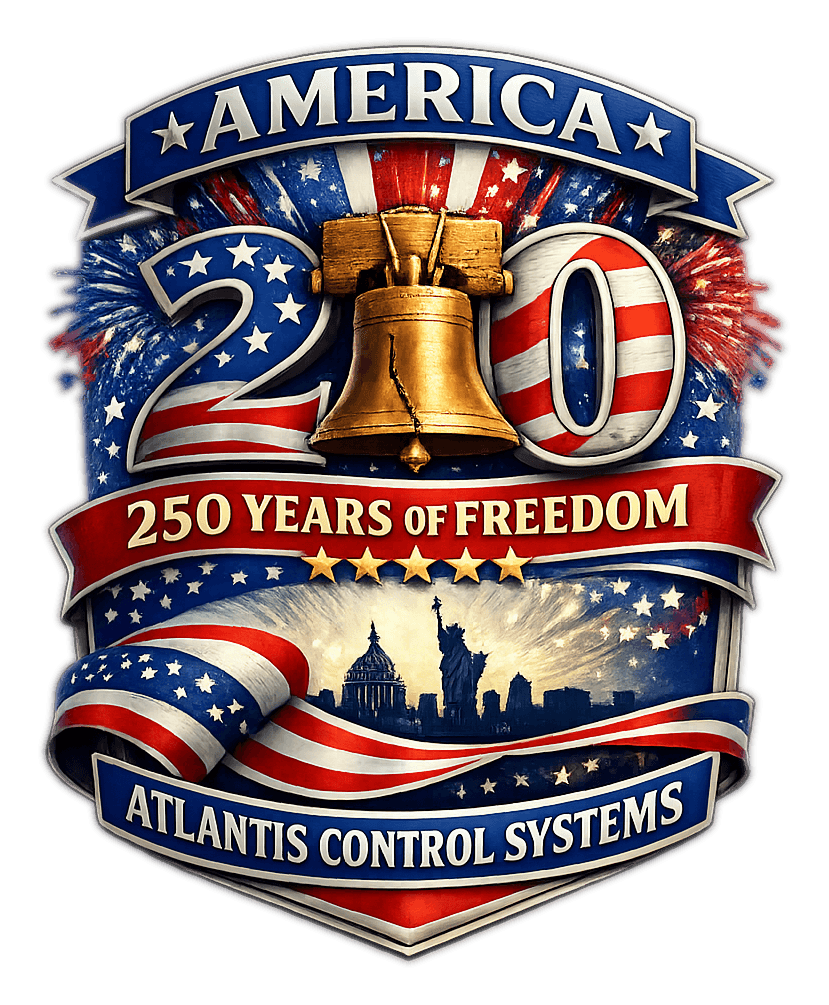 America 250, 250 Years of Freedom, Atlantis Control Systems